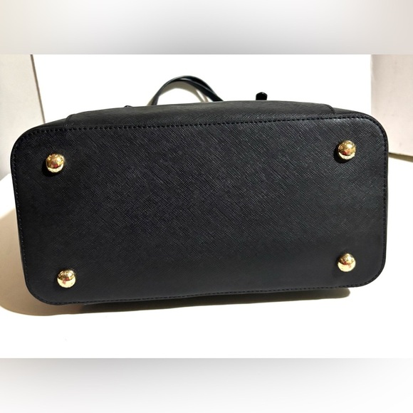 Michael Kors Black Saffiano Leather Tote - Picture 3 of 10